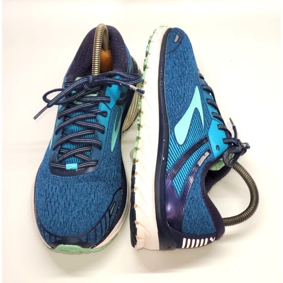 Brooks Women's Navy/Teal/Mint GTS 18 Running Shoe Size 9.5 1511 - Picture 6 of 12